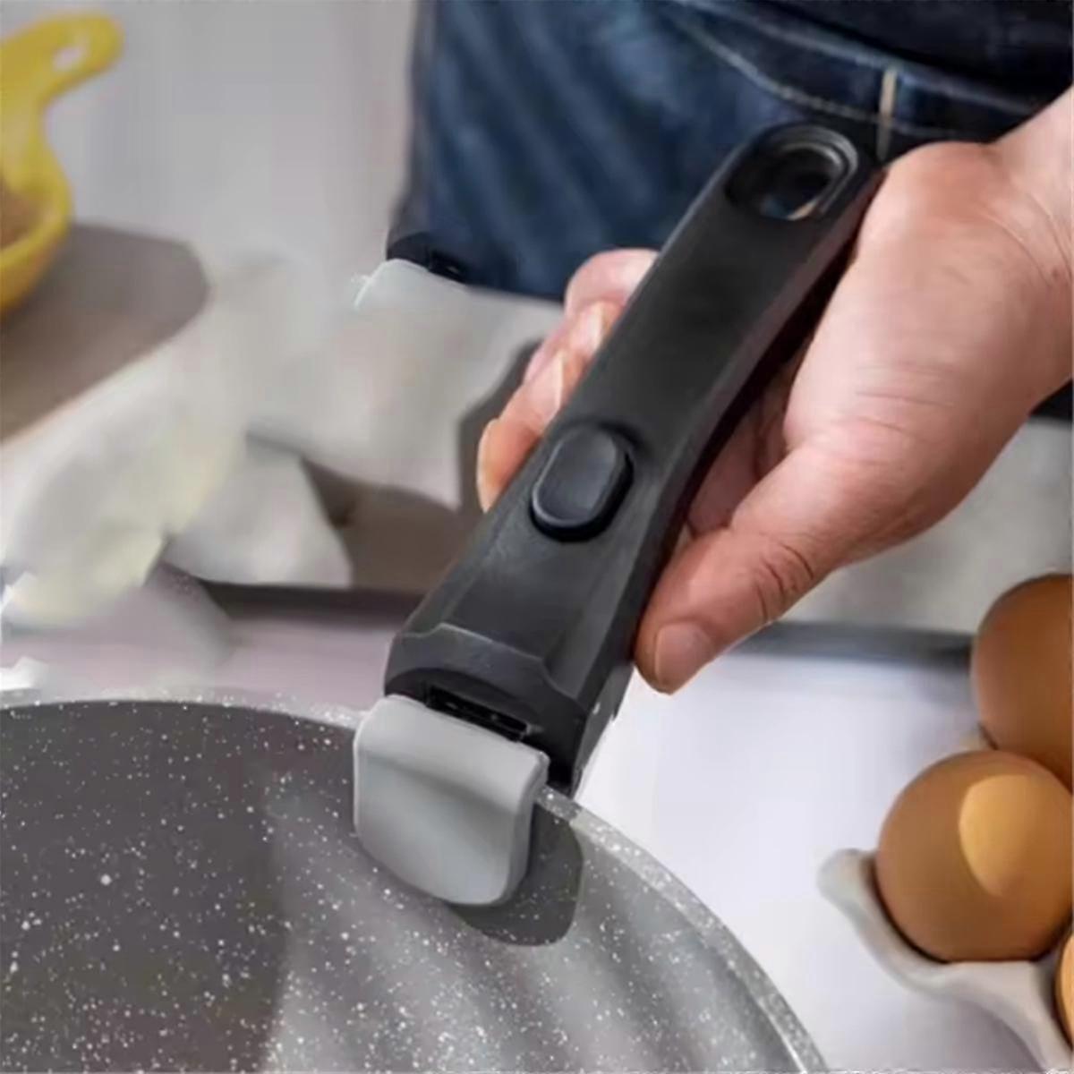 Detachable Cookware Handle Universal Pot Handle Suitable for All Cookware Household Kitchen Gadget Camping Tool