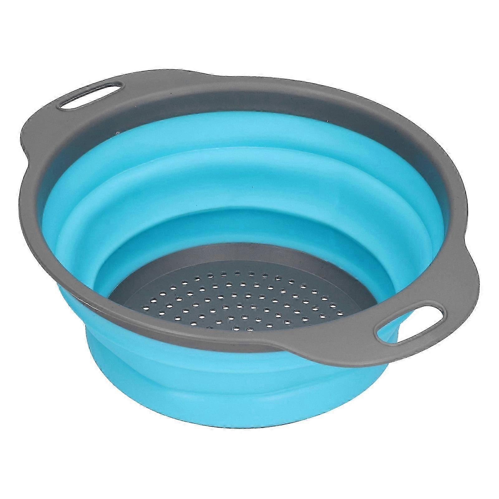 Drainage basket made of PP and TPR, non-slip, wear-resistant, oxidation-resistant kitchen tool with multi-color options