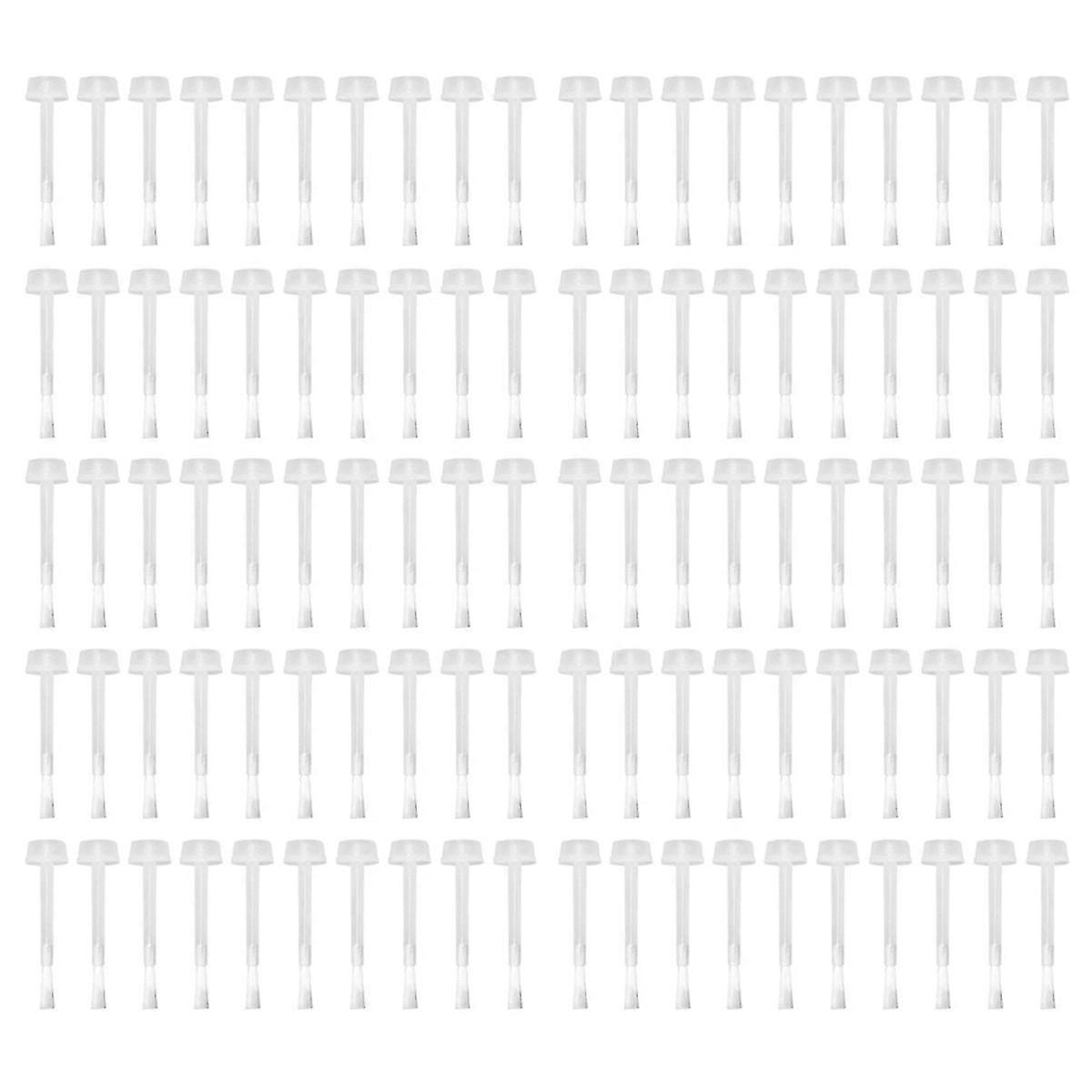 400pcs Replacement Nail Polish Brushes Dipping Liquid Applicator Brushes Manicure Tools