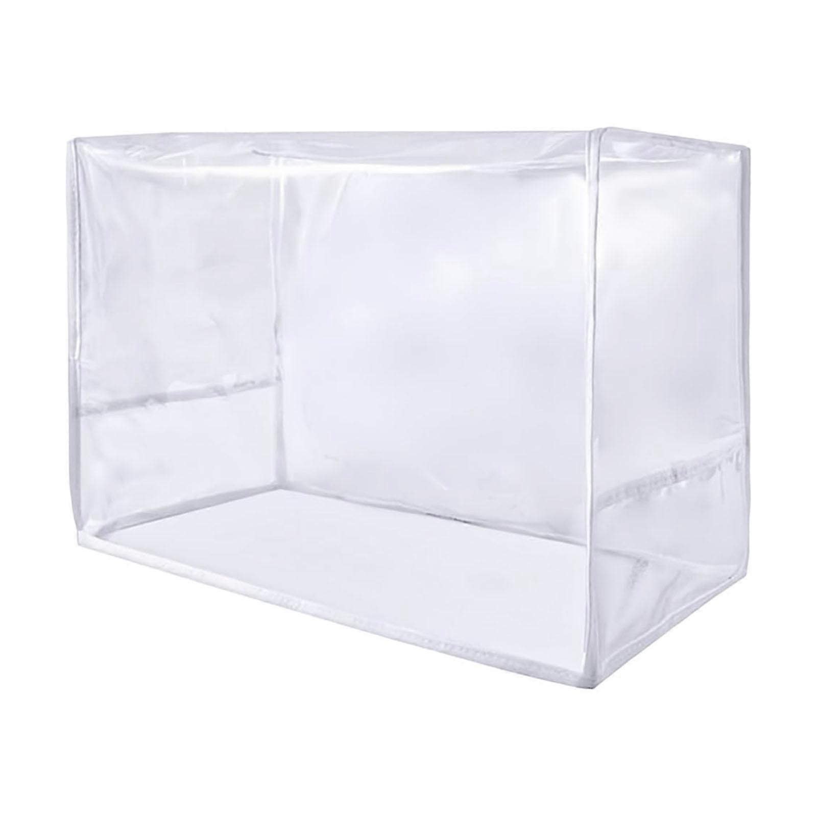 Clear Sewing Machine Dust Cover Full Coverage Protective Soft PVC Materials Easy Cleaning Universals Fit Multicolor