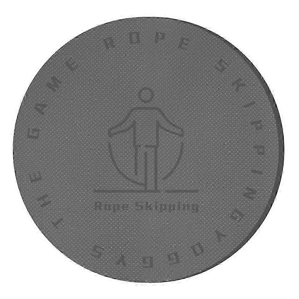 Jump Rope Mat 6MM πάχος στρογγυλό σχοινί που παρακάμπτει το μαξιλάρι ηχομονωτικό σιωπηλό στρώμα γιόγκα που χορεύει τον εξοπλισμό γυμναστικής μαξιλαριών 60cm