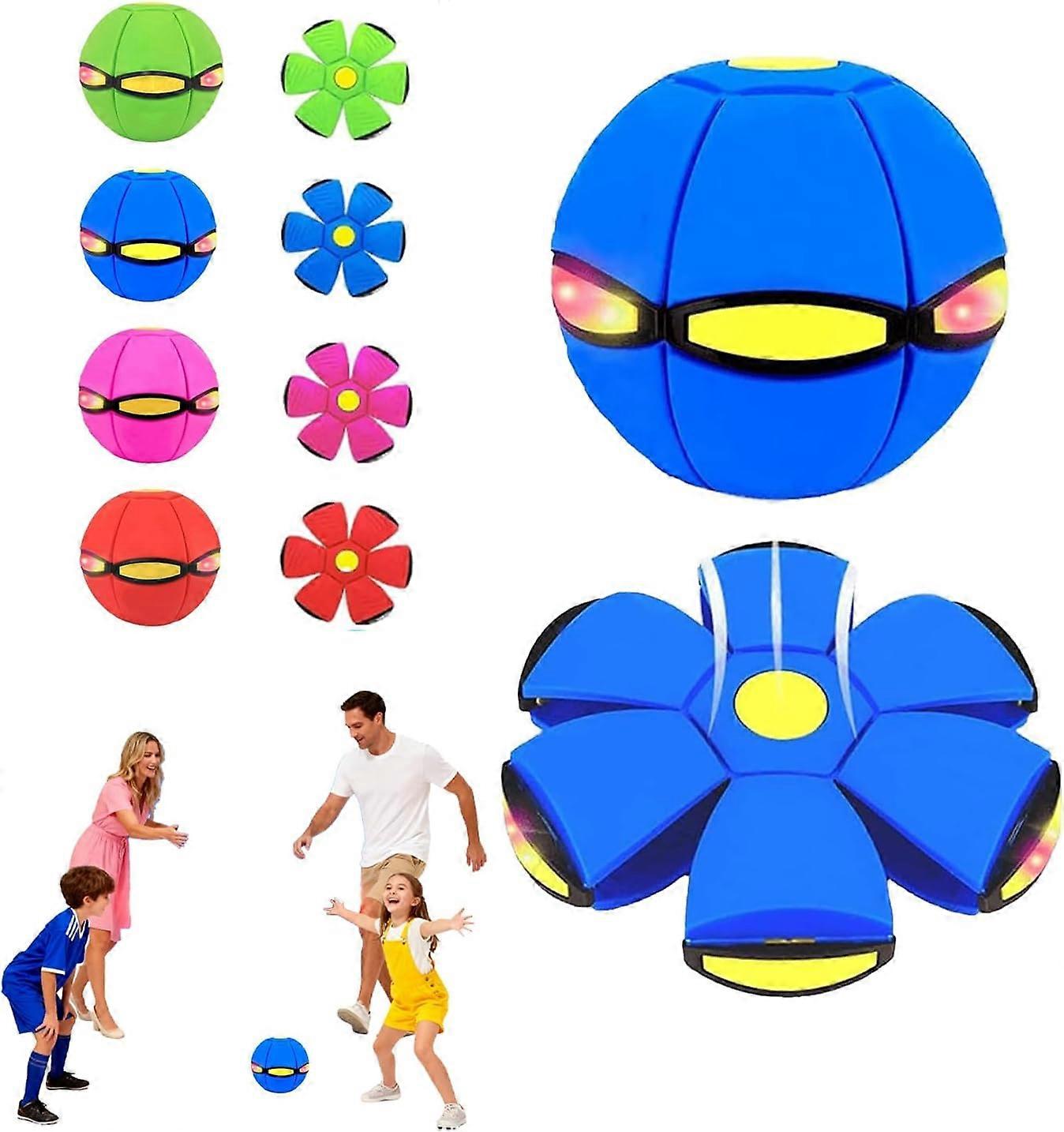 Magic Ball,Magic Meta Ball,Magics Bouncing Balls,Bouncy Ball Equipped with 6 Lights