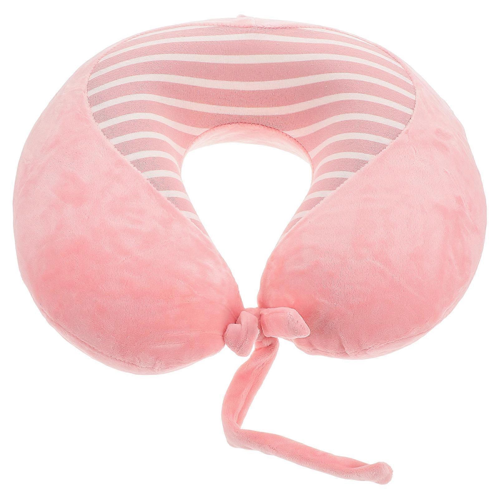 Airplane Neck Pillow for Sleeping Use Offering Neck Support