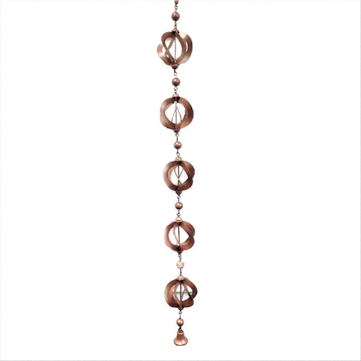 Wind Chime Rain Chain for Gutter Decorative Rainwater Collection