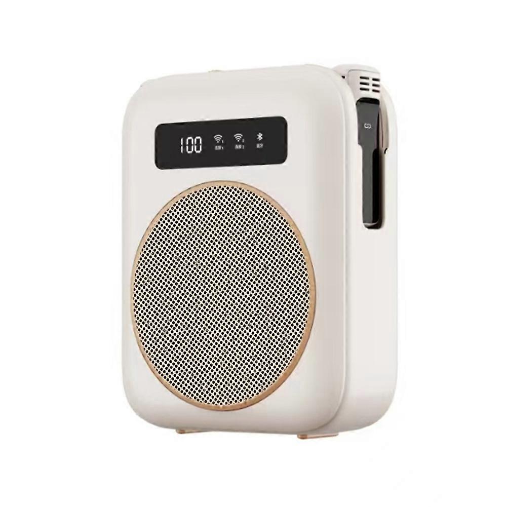 Bluetooth Voice Amplifier for Classroom/Yoga/Conference Beige
