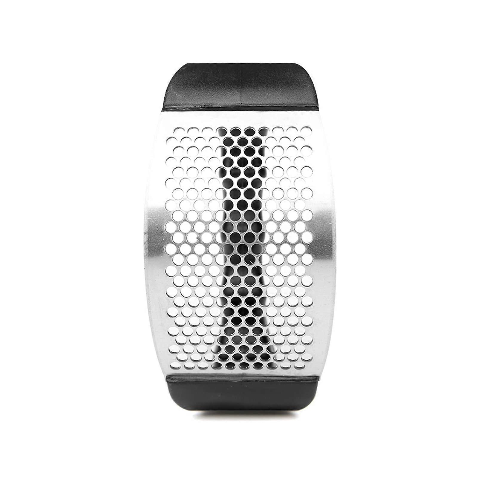 Stainless Steel Garlic Press Crusher with Ergonomic Grip for Efficient Garlic and Ginger Mincing