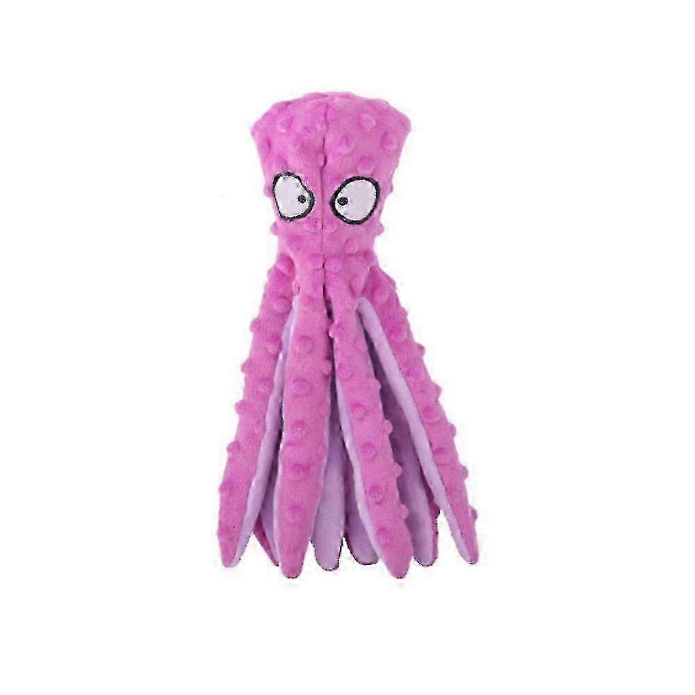 لعبة Whiskerspot Octopus Dog - لعبة أفخم صديقة للبيئة للكلاب ، بدون حشو ، إصدار 2025