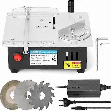 Mini Multi-function Electric Table Saw Desktop Saws Small Household DIY Woodworking Machine Tool Cutting Lathe