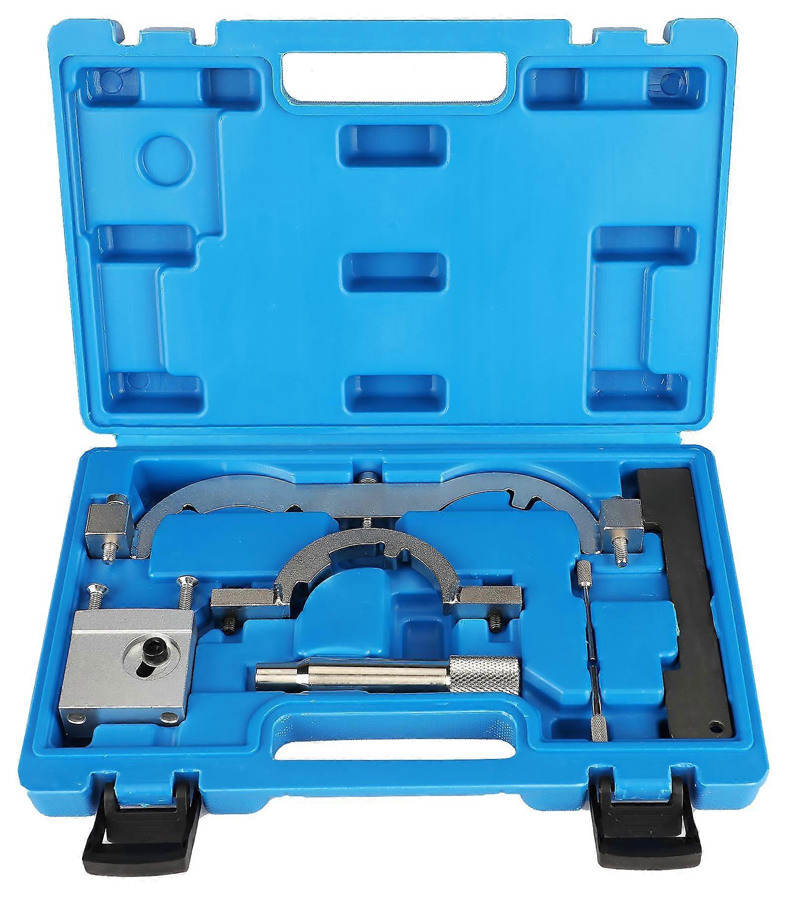 Engine Timing Tool Kit with Precision Camshaft Alignment and Crankshaft Locking, Blue