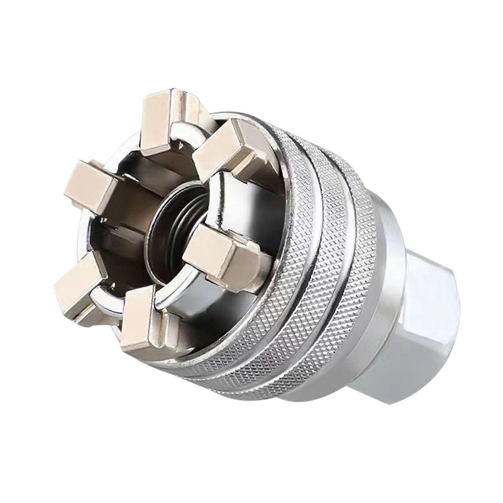 Cailmei Upgraded Adjustable Universal Socket Wrench For 3/8 Drive Ratchet Torque Wrench And Power Drill As Show A