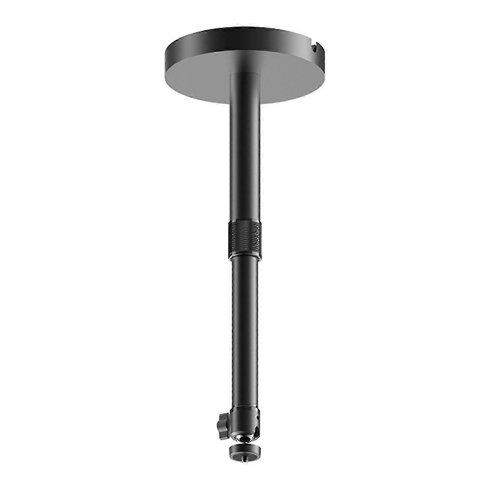 جهاز عرض شنت على الحائط شنقا قوس سبائك الألومنيوم تلسكوبي مؤتمر المنزل جهاز عرض شماعات رف الوقوف أسود