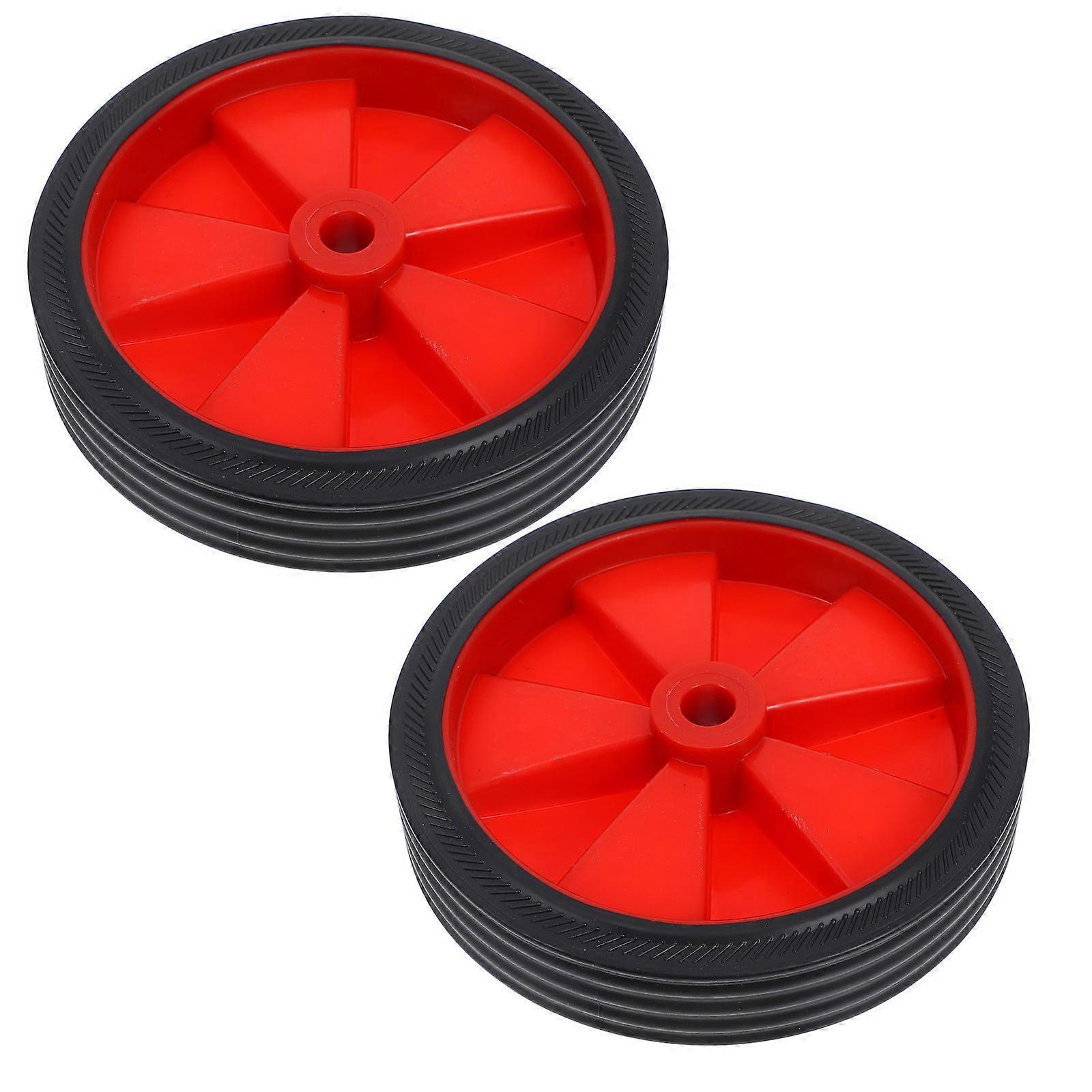 Universal Air Compressor Plastic Replacement Caster Wheels for Mobility 2Pcs