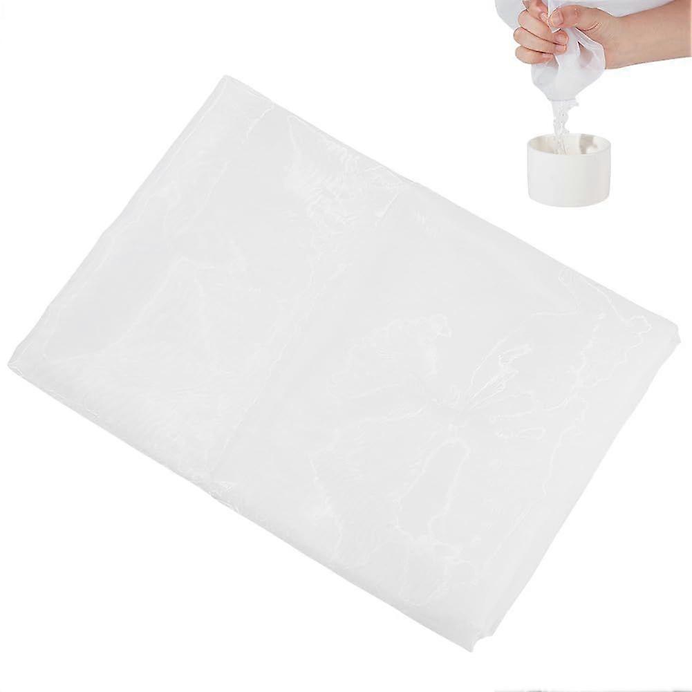 120 Mesh Nylon Mesh Filter 2.2 Yards Printing Fabric Mesh Woven Net Sheet Filter Cloth for Paint Home Brewing Gardening