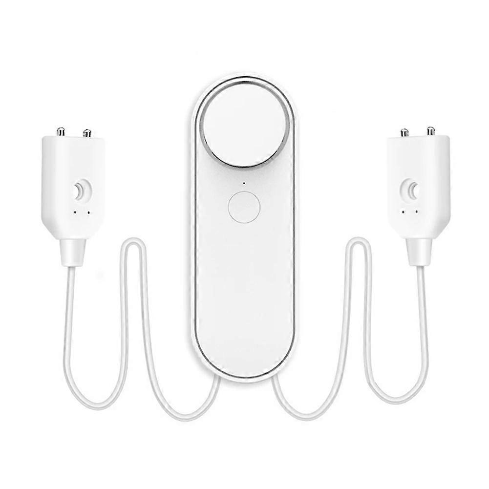 5M WiFi Water Leak Detector 90DB Dual Water Flood Sensor Smart Life APP Remote Monitoring Flood Alert Overflow Security