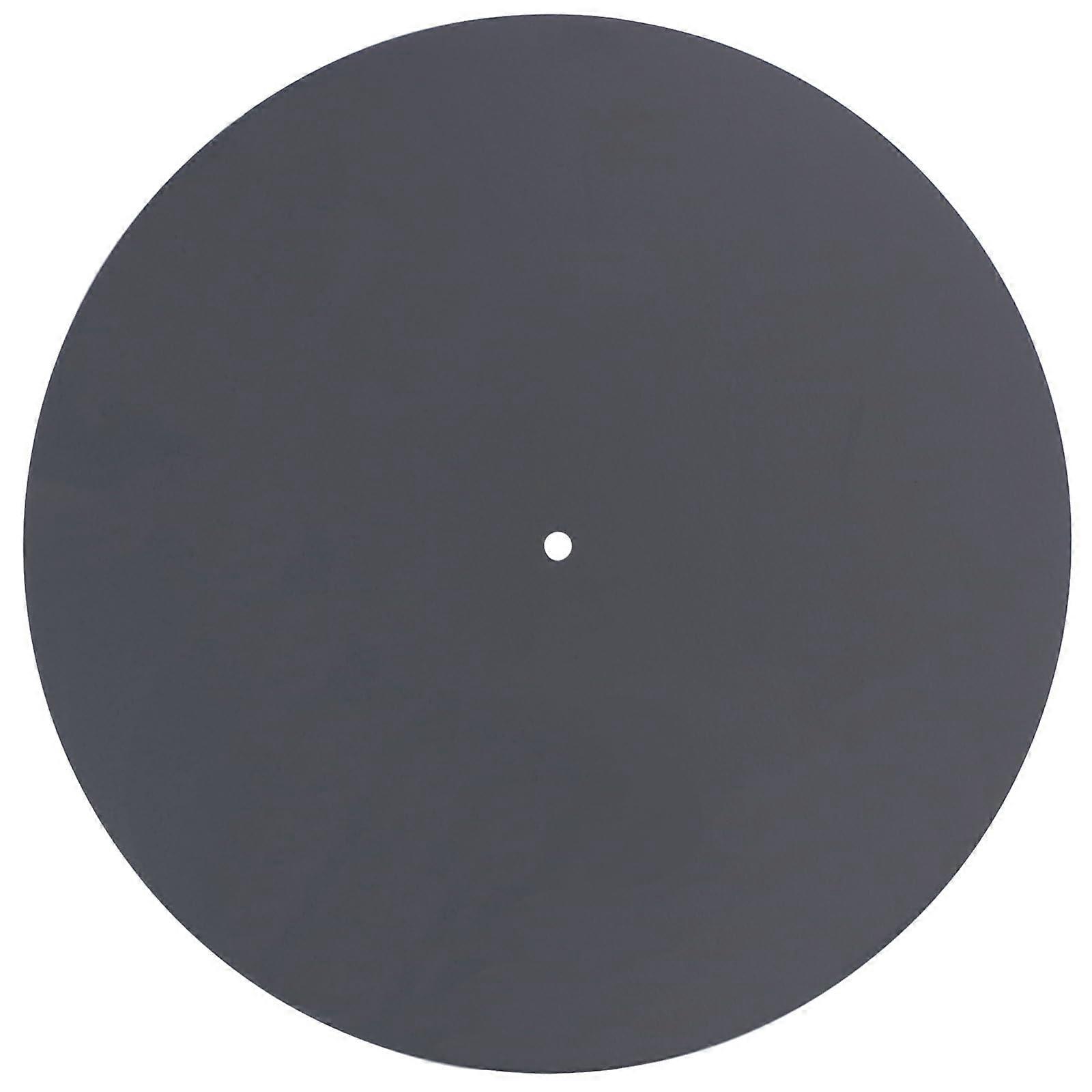 Acrylic Turntables Mat Vinyl Record Platter Slipmat Transparent Black Easy To Use Compatible With All Record Players