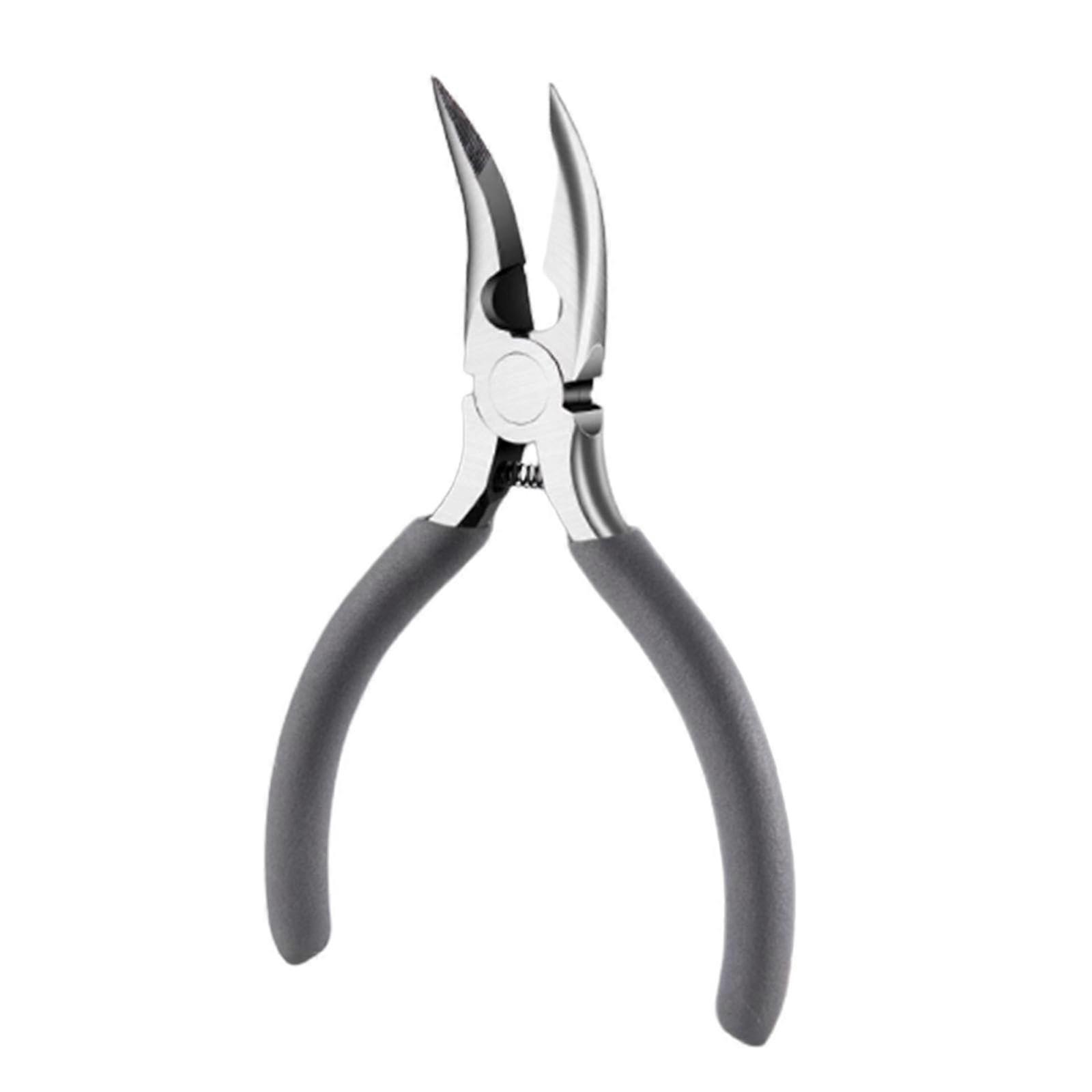 Chicken Feet Bone Removal Tool Stainless Steel Poultry Processing Pliers with Precise Grip  Gray