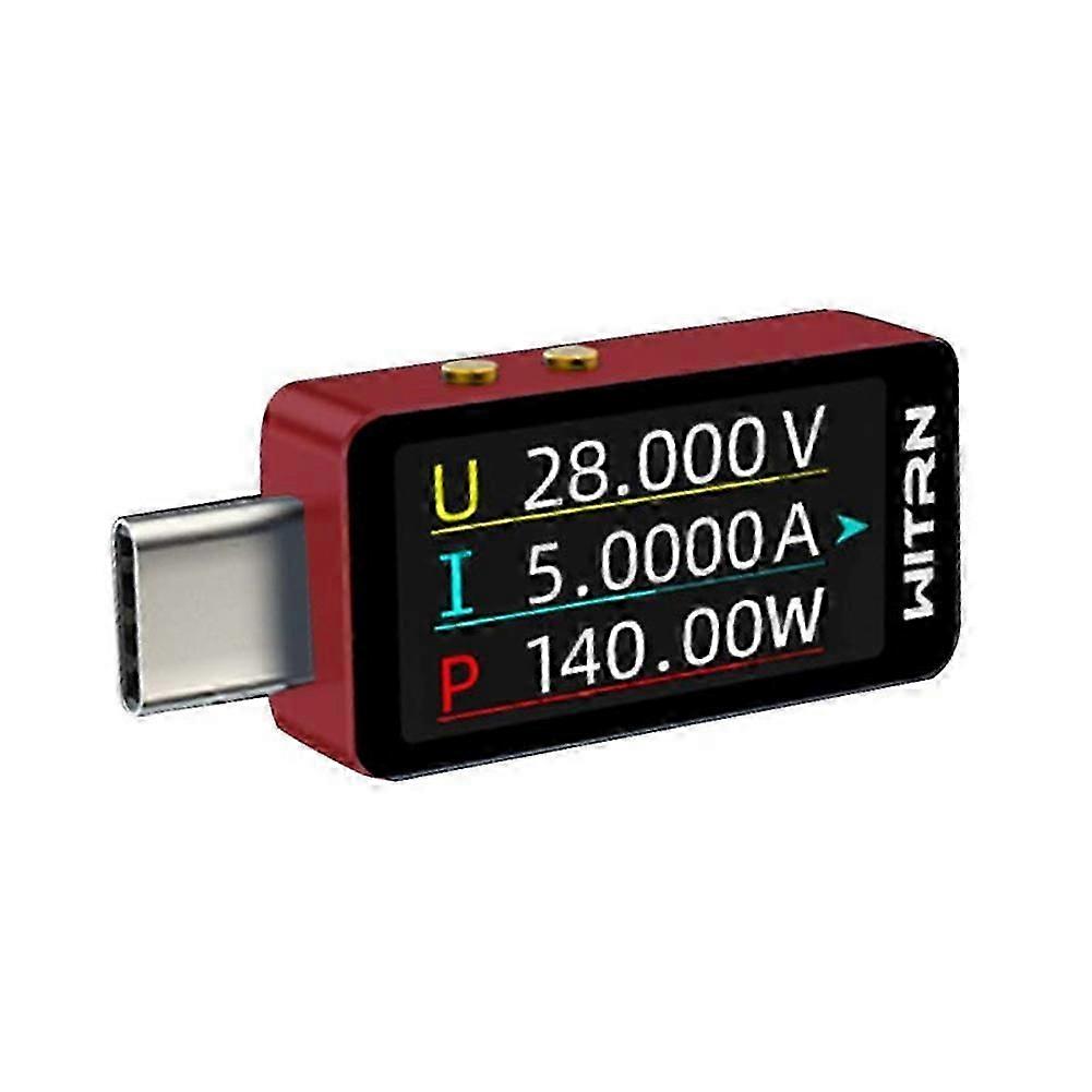 WITRN CC1 USB Voltage & Current Meter Tester PD3.1 Digital Display Type-C 28V Power Meter