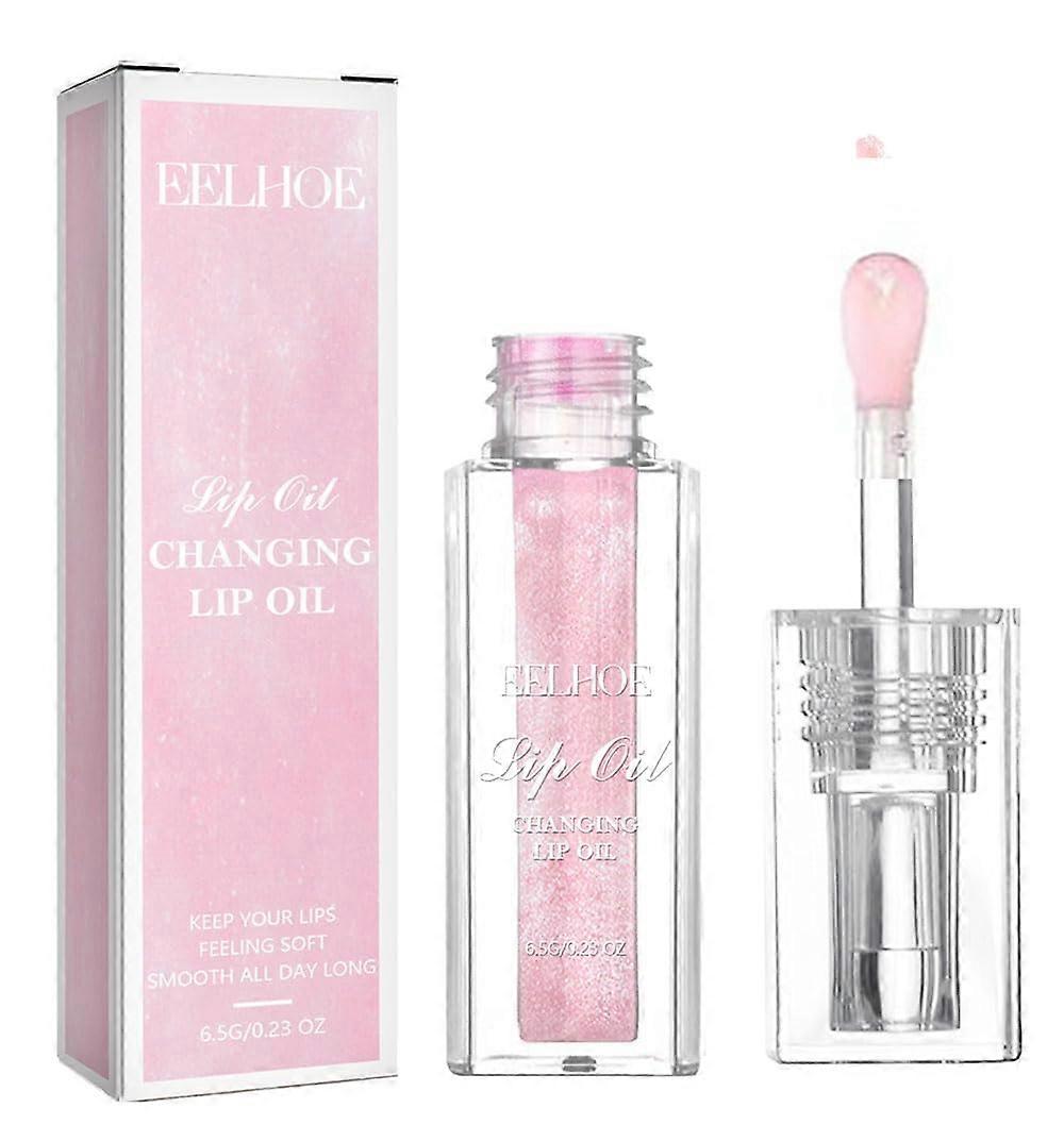 Color Changing Lip Oil with Custom Color Reaction, Deep Hydration and Subtle Plumping Effect