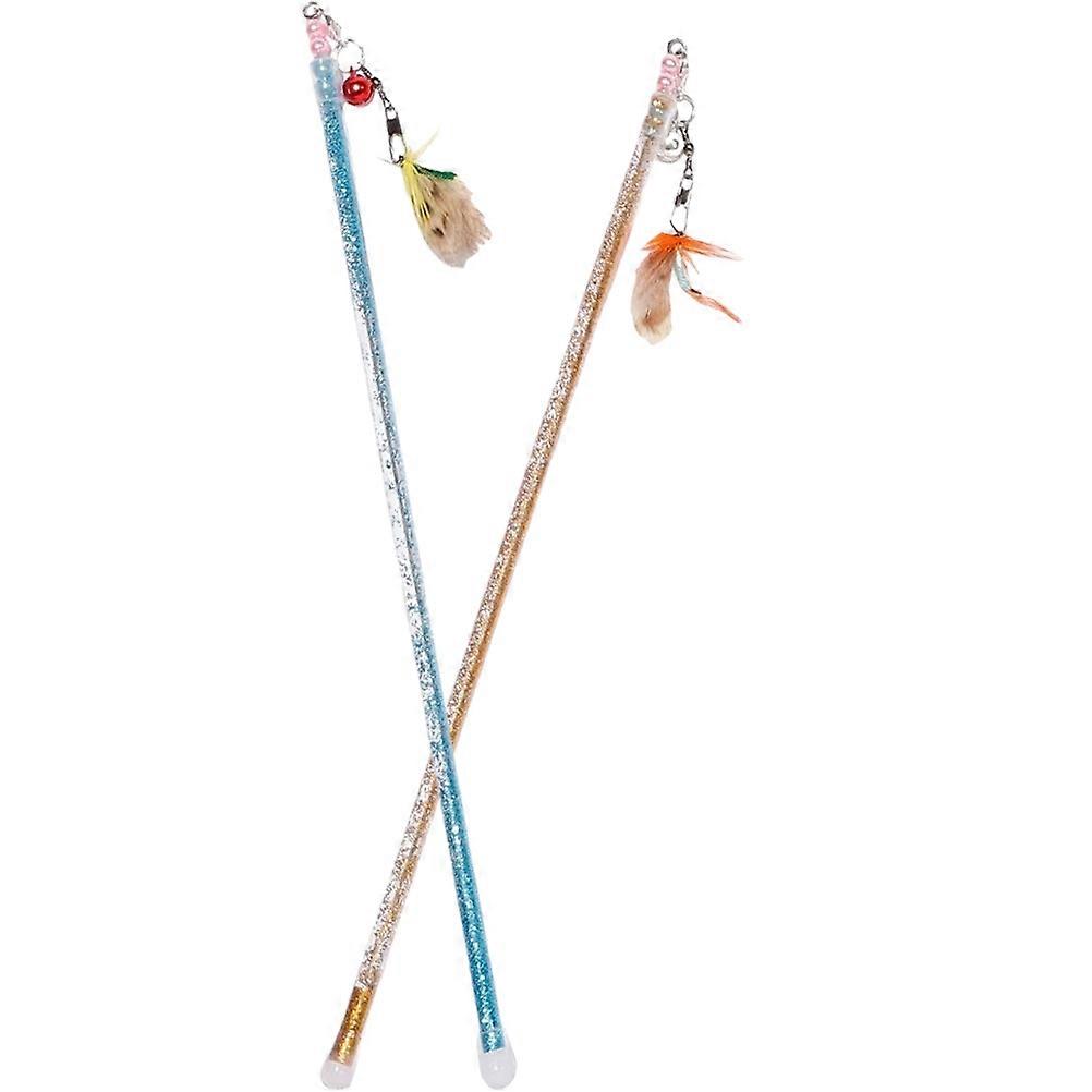 Cat Toy Exercise Stress Relief Indoor Playtime Kittens 2Pcs