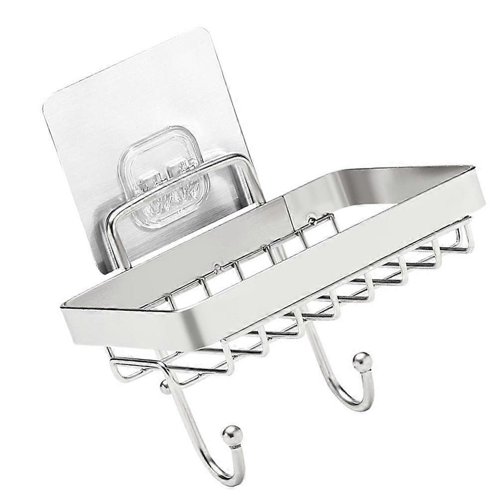 Bathroom Soap Dish Wall Mounted Stainless Steel Draining Shower 1Pack