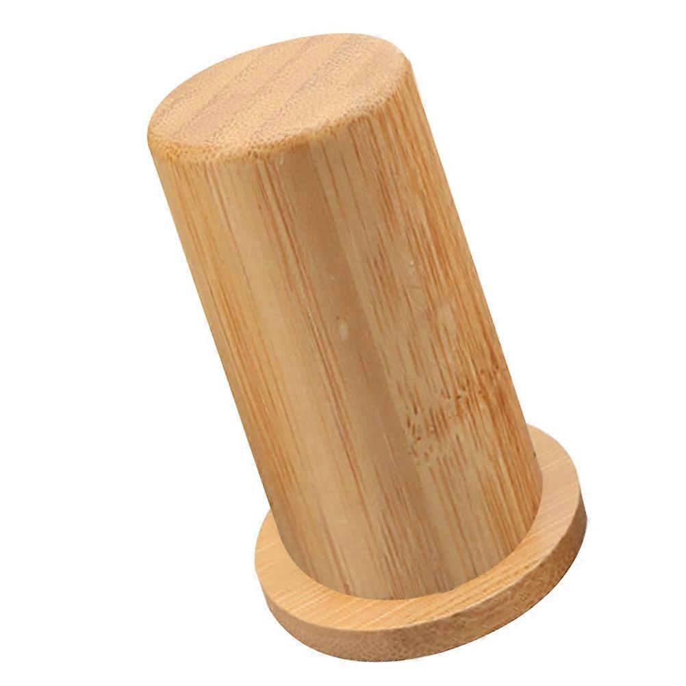 Mini Toothpick Holder Bamboo Toothpick Box For Dining Room Rectangular Khaki 1Pack