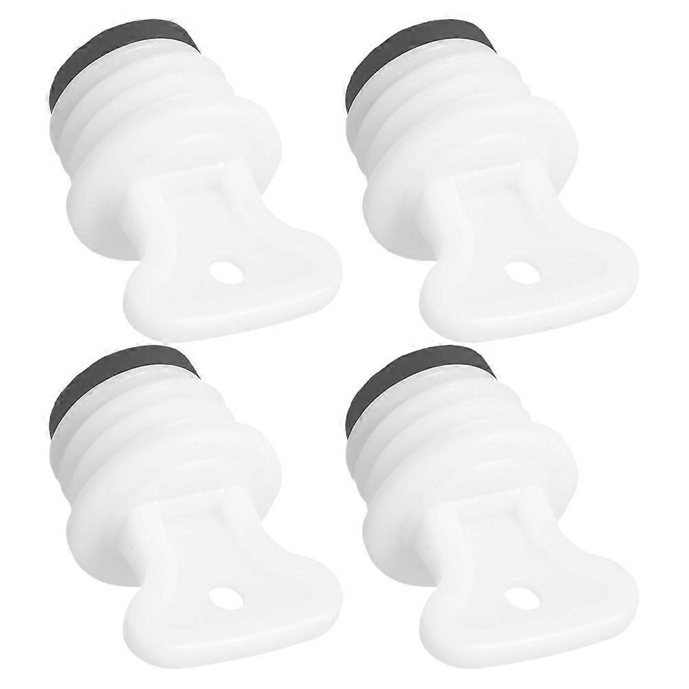 Warm Water Bottle Plugs Leakproof Rubber Caps Replacement 4Pcs Set