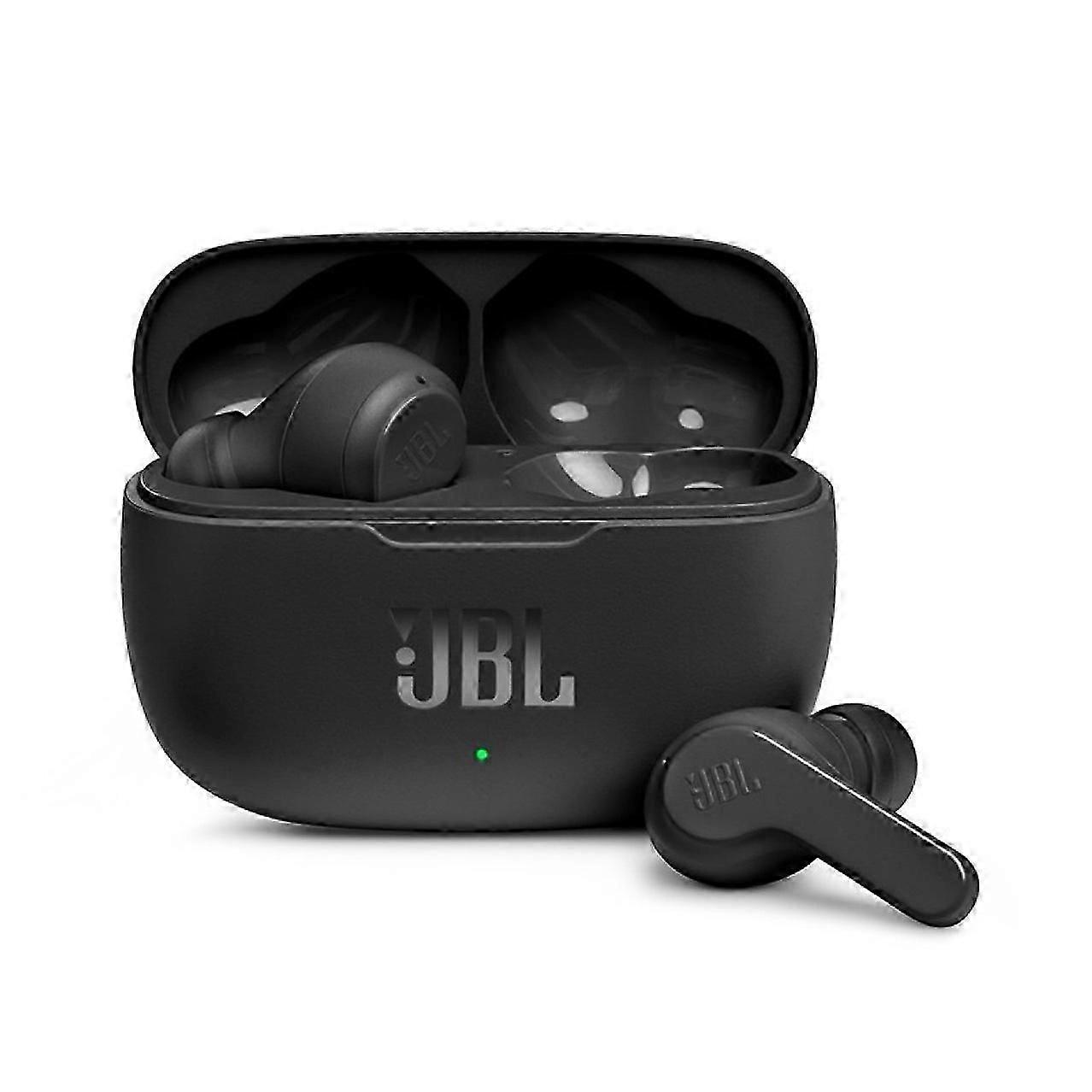 JBL Wave Beam TWS Headphones with Charging Case - Black