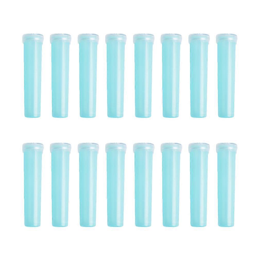 Water Tube for Flower Preservation Function 100Pcs Blue Tubes