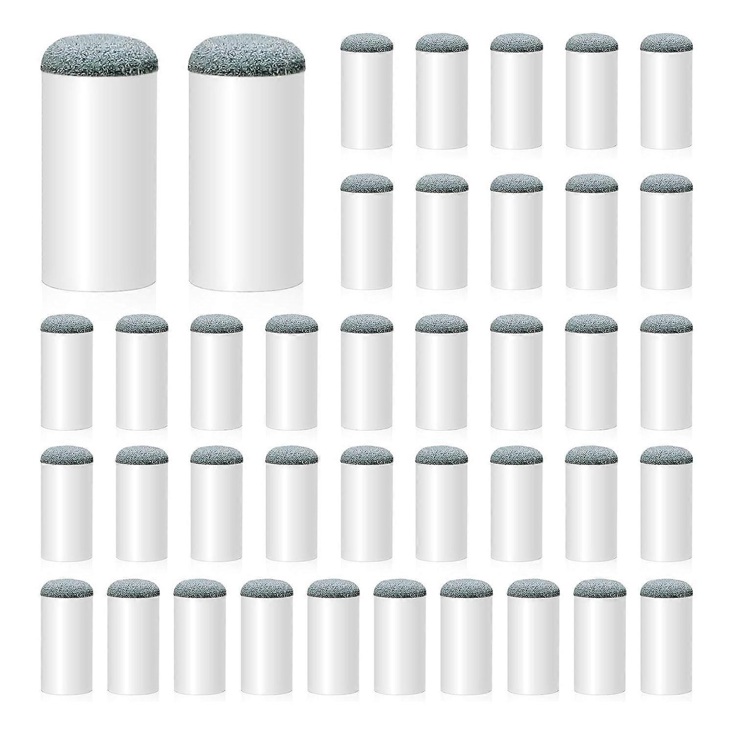 40er-Pack Billard-Pool-Queue-Spitzen, Pool-Queue-Reparatur-Tips-Kit 12/13-mm-Billard-Pool-Queue-Stick-Schraube
