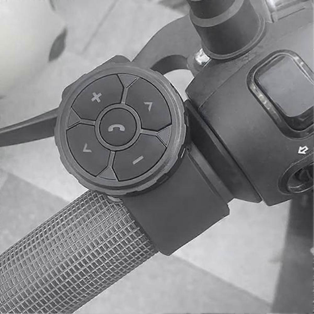 Robot Wireless Bluetooth Remote Button Universal Motorcycle/Bike Handlebar Controller Car Steering Wheel Control