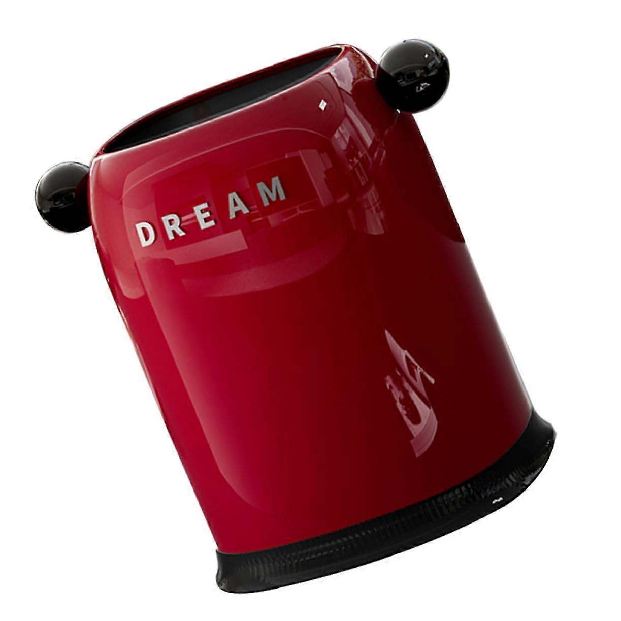 Modern Retro Kitchen Trash Can with Removable Liner, DoubleWalled Bin for Home and Office