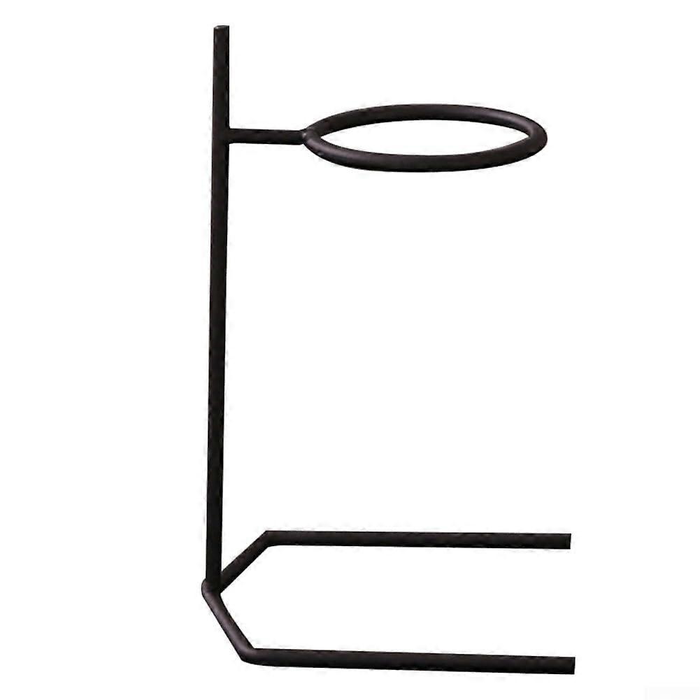 Iron Pour Over Coffee Dripper Stand with Black Finish for Kitchen and Office Brewing