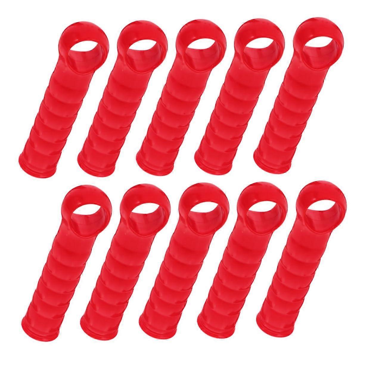 10pcs Mop Handle Replacement End Caps Durable WearResistant Sleeve for Broom and Mop Grip