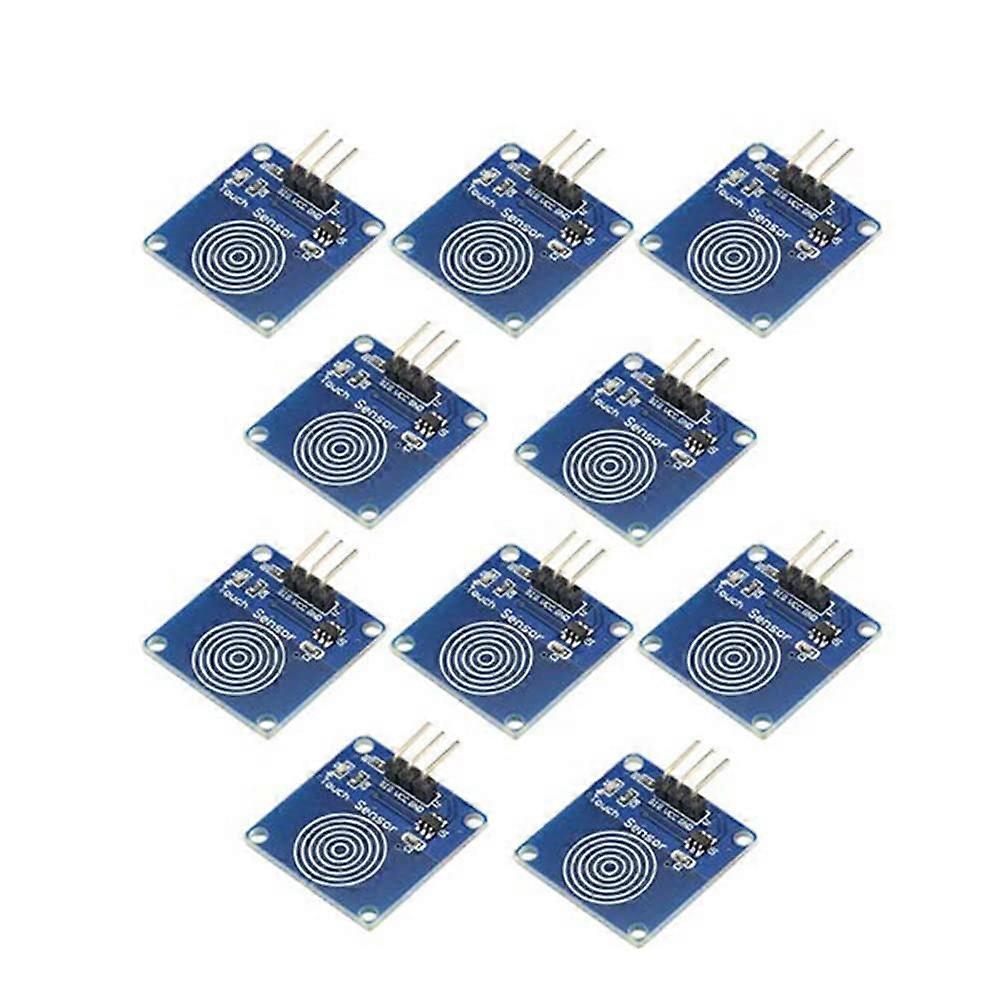 10pcs TTP223B Capacitive Touch Sensor Module with Low Power Consumption for Arduino
