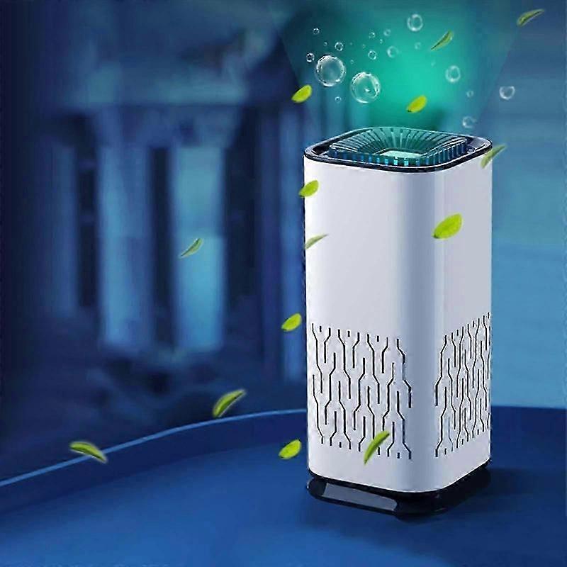 Silent air purifier for pet dander and dust removal