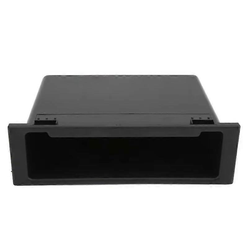 Car Stereo Storage Box Single Din Dash Organizer Extra Storage for Mazda Radio Replacement