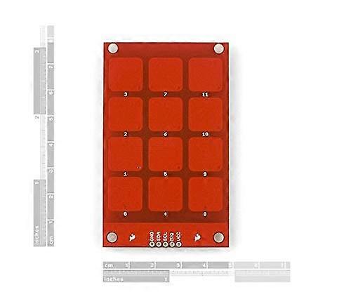 MPR121 12Key Capacitive Touch Sensor Module I2C Keypad Controller Board for MultiKey Input