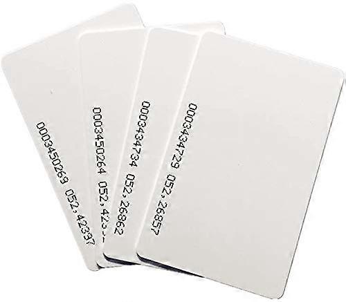 RFID Access Control Cards EM4100 TK4100 Read Only 10 Pack MultiColor Identification