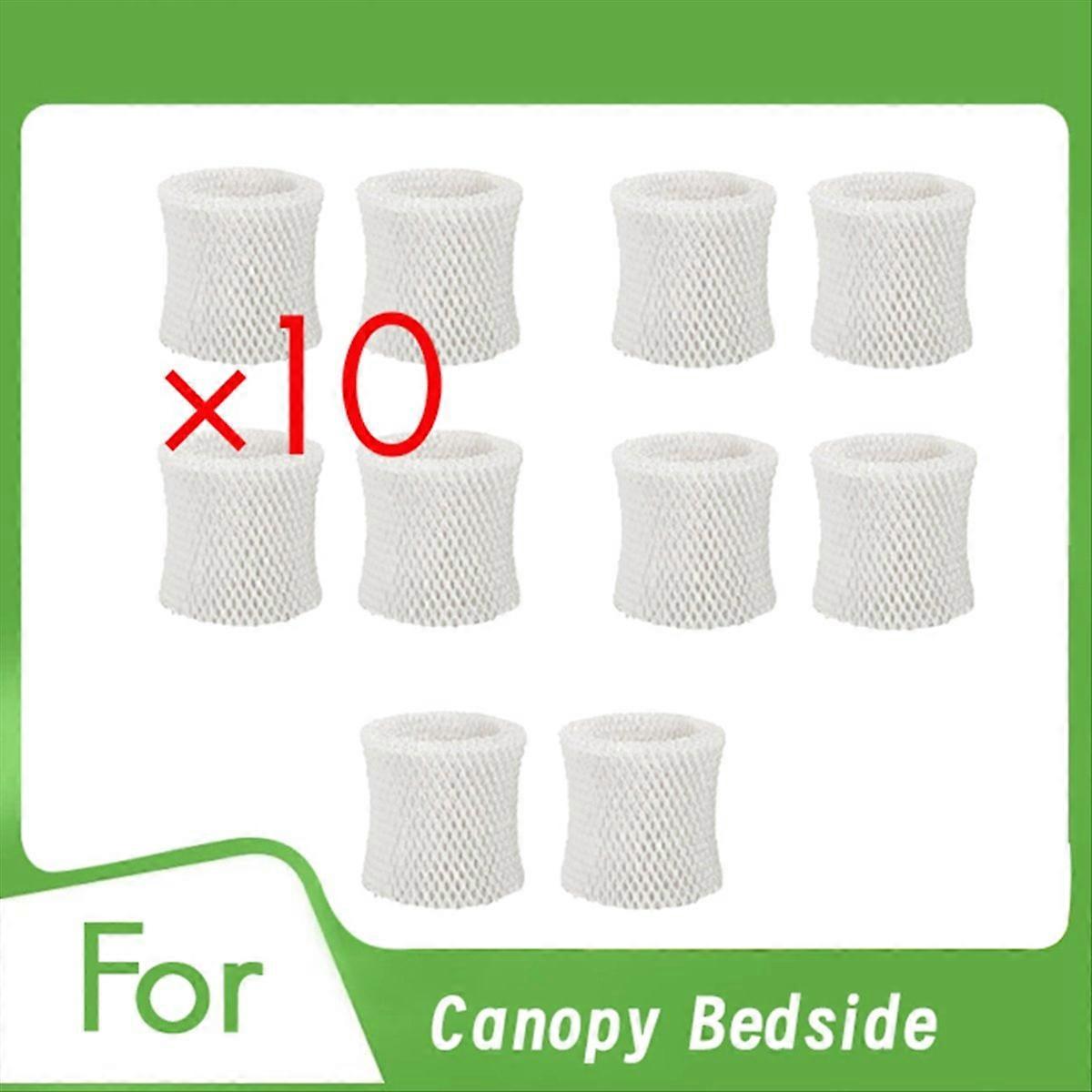 10 Pcs Humidifier Wicking Replacement Filter for Canopy Bedside