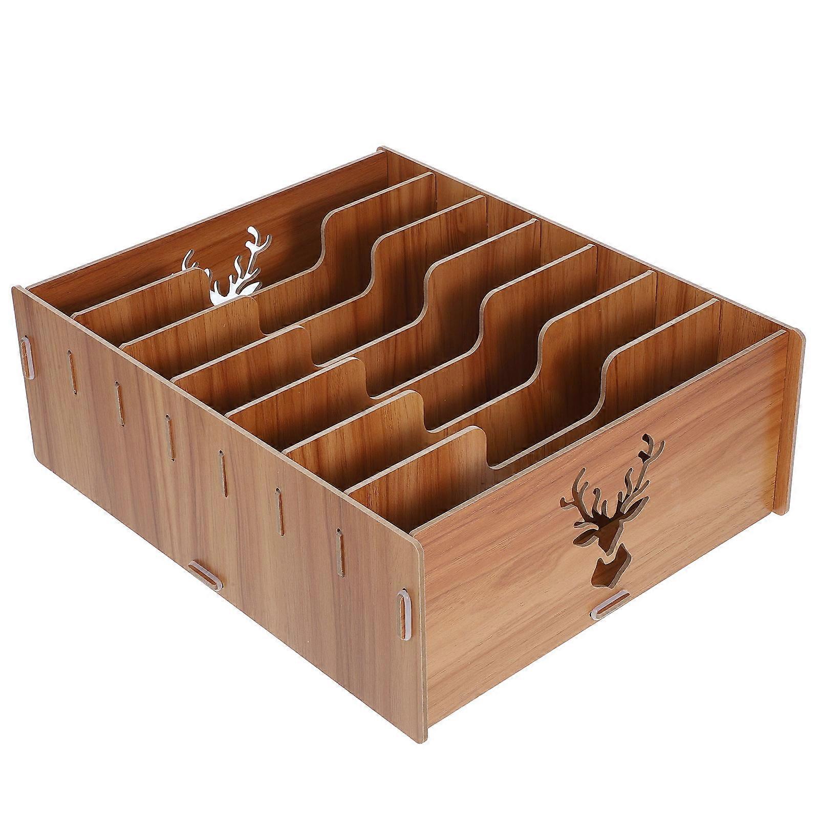 Desk Storage Organizer Multi-Purpose File Rack for Document Holding 1 Unit
