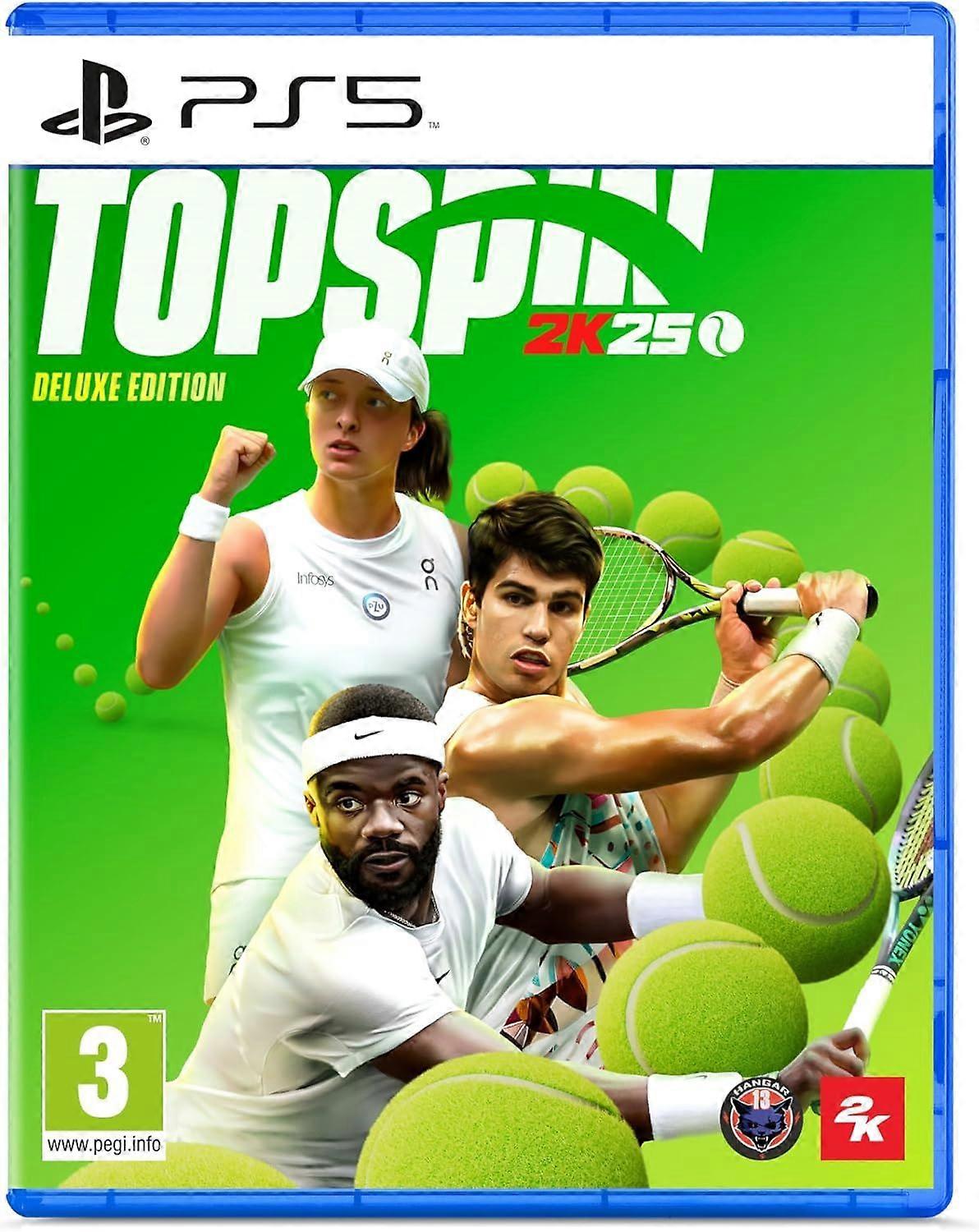 TopSpin 2K25 - PS5 Game (Deluxe Edition)