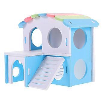 Décoration pour petit animal : maisonnette pour cochon d'Inde (5 pièces), idéale pour dormir, et hamsters.