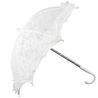 White Lace Decorative Umbrella for Kids Performance Mini Decorative Umbrella