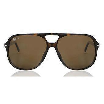 Ray-Ban RB2198 Bill Polarized 902/57 Full Rim Shiny Havana Unisex Aviator aurinkolasit UV3 Polarized Original