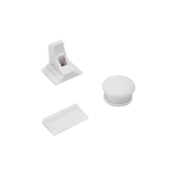10x Magnetic Child Locks White