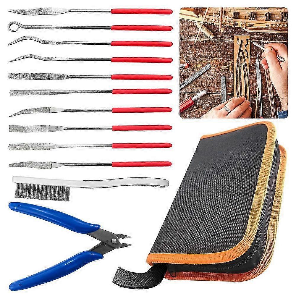 Mini Diamond File Assorted Set Precision Tools
