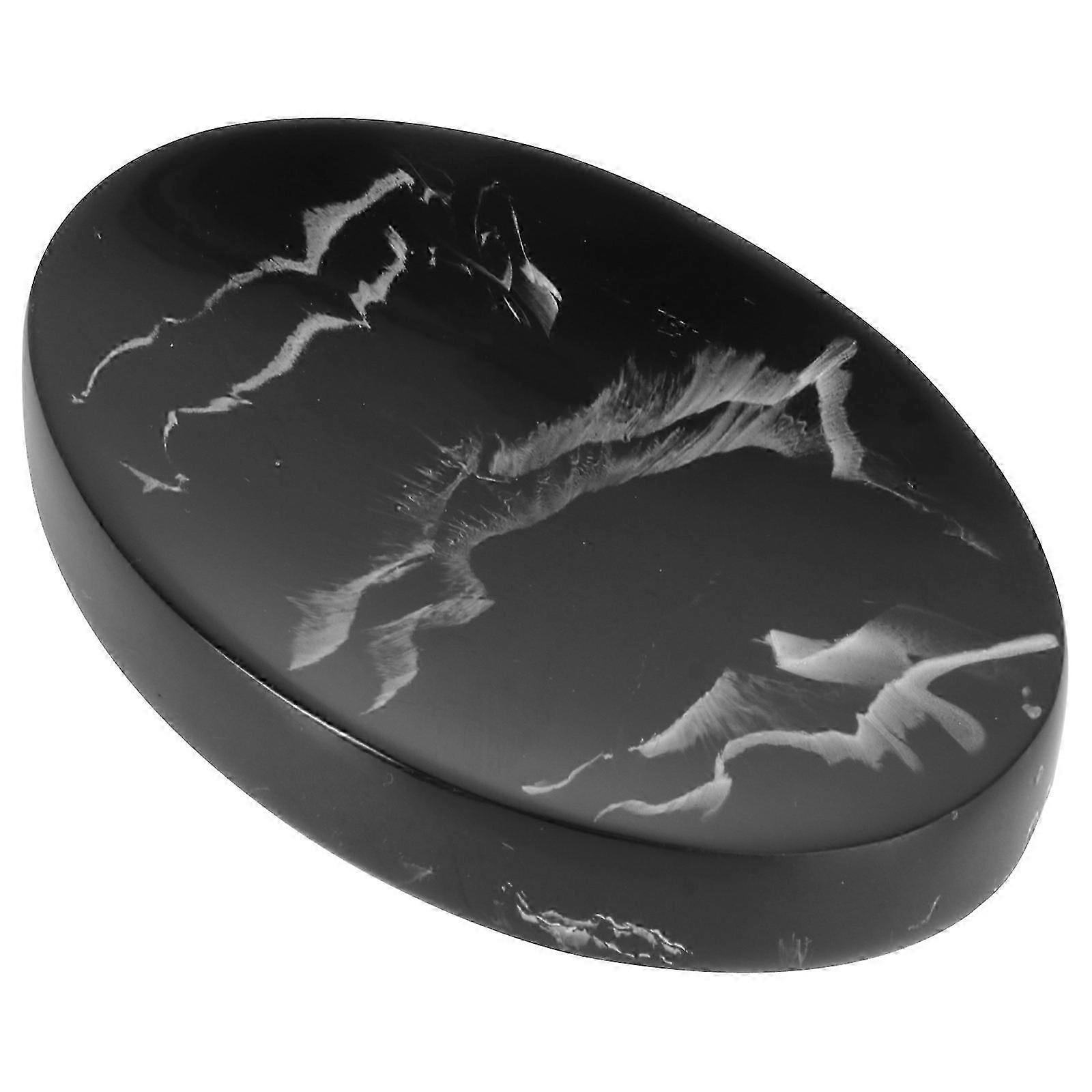 Decorative Soap Tray Marble Pattern Soap Storage Container for Storage 1Pcs