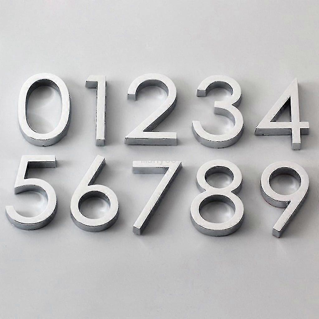 Door Number Stickers