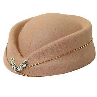 Women Stewardess Hat Air Hostesses Hat Beret Hat Formal Uniform Cap