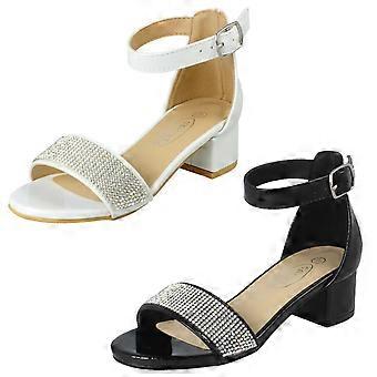 Mädchen-Sandalen Spot On, elegant mit Absatz, H1126